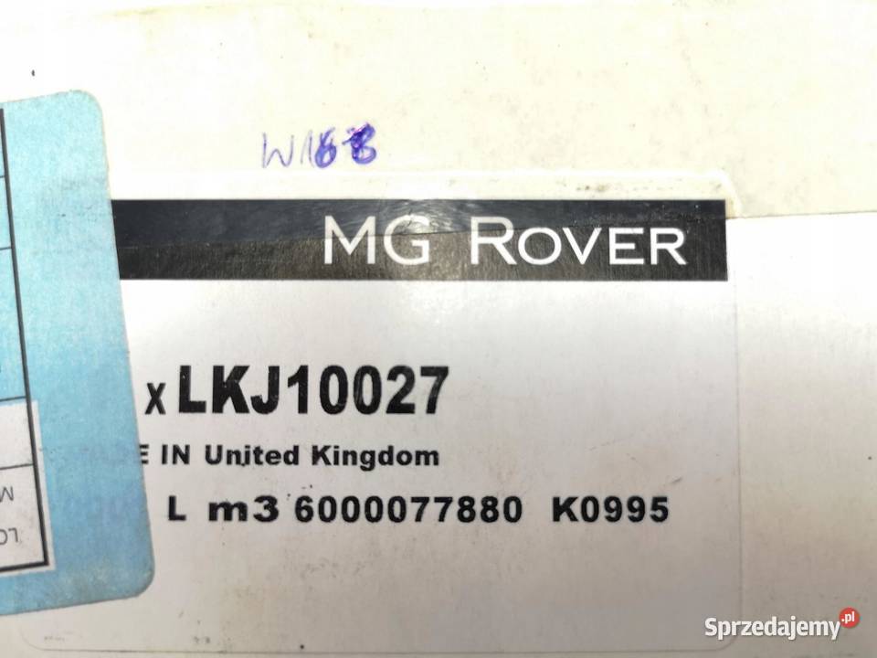 USZCZELKA KOLEKTORA SSĄCEGO ROVER 200 400 600 20 osobowe sprzedam