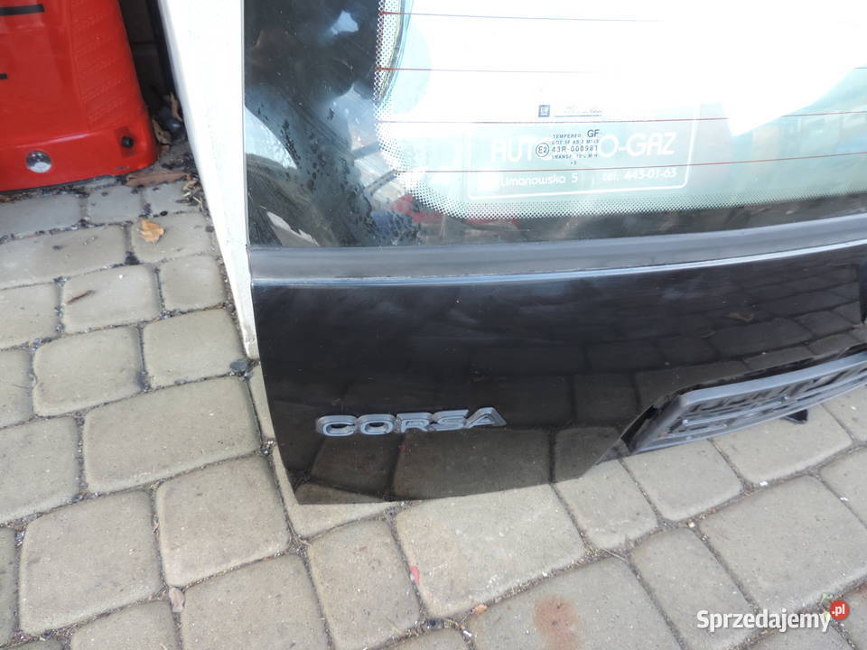 KLAPA TYŁ OPEL CORSA B HB 5D Z200 osobowe Nowy Sącz sprzedam