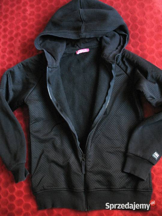 Bluza z kapturem czarna 36 S biust do 100 Rozmiar S Odzież sportowa mazowieckie Siedlce