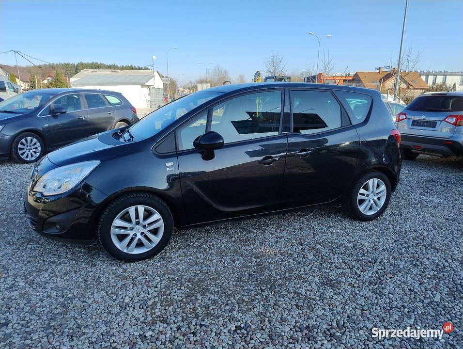 Opel Meriva 14 Turbo niski przebieg Grzane elektryczne lusterka podlaskie Białystok