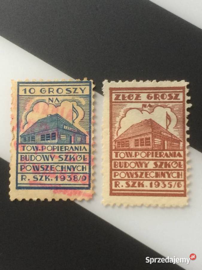 1023 Cegiełki Tow Popierania Budowy Szkół Szczecin sprzedam