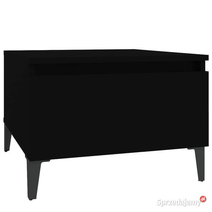 Stoliki boczne 2 czarne 50x46x35 WM819519 mazowieckie Warszawa