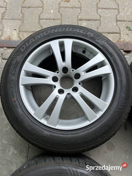 Alufelgi PLW 16 5x112 nowe opony letnie Mercedes Świdnik