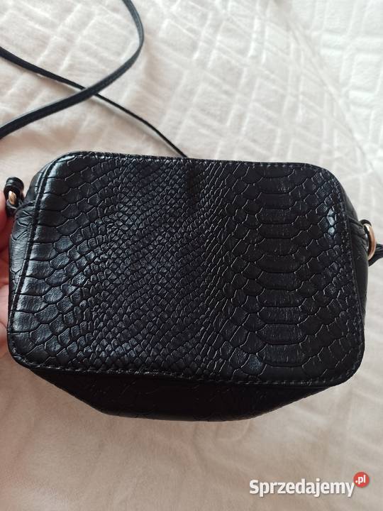 ASOS Czarna torebka wieczorowa z Londynu Kraków