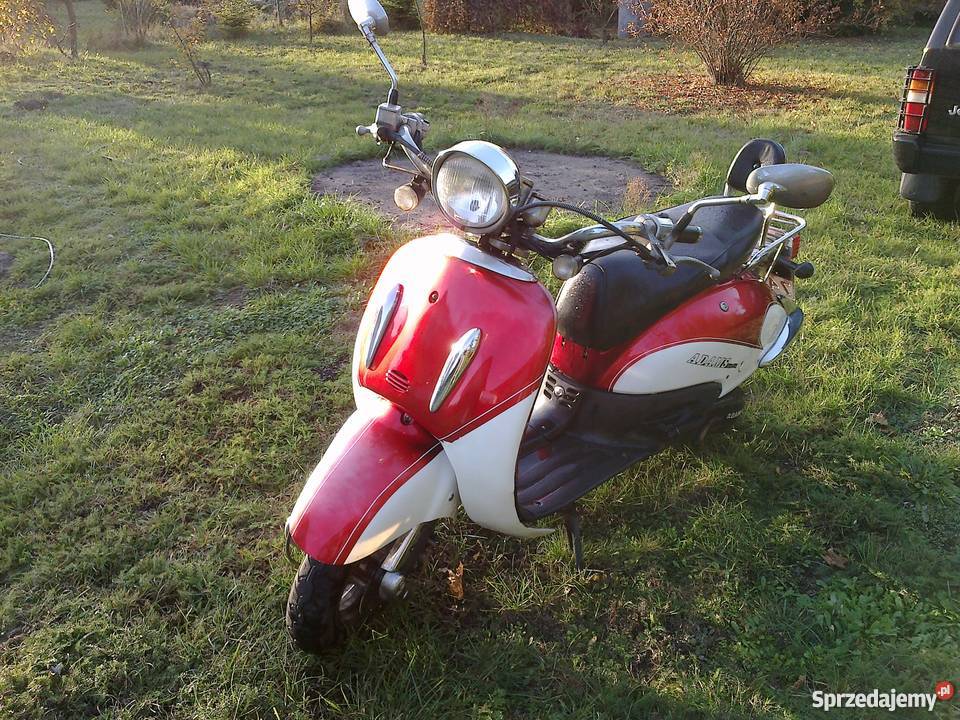 Skuter retro Adams JL 125T10 9KM Skowarcz