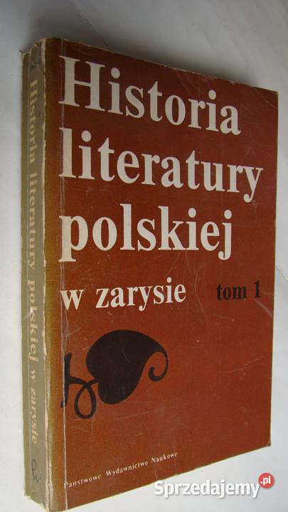 Historia literatury polskiej w zarysie tom III