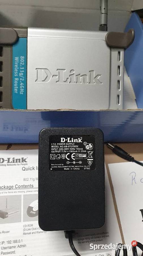Router Dlink DI524 Tychy