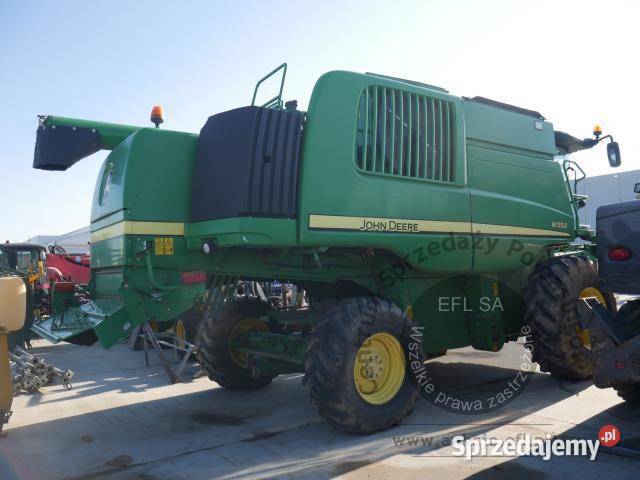EFL Finance Kombajn zbożowy John Deere W550 dolnośląskie Magnice