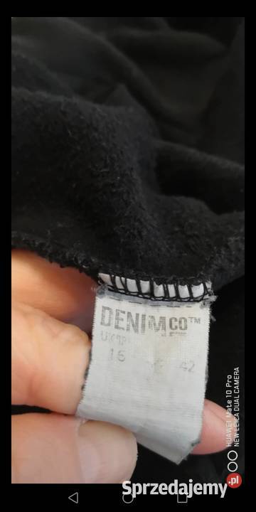 Spodenki czarne damskie łódzkie Moszczenica