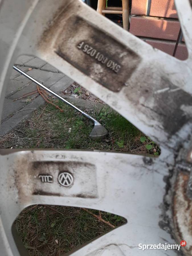 Alufelga 17 koło Volkswagen 5K0 z oponą Michelin Warszawa