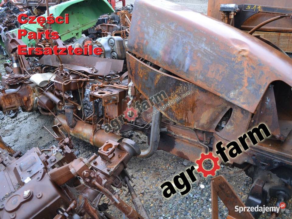 Deutz Agrotron 110 MK3 części skrzynia biegów oś