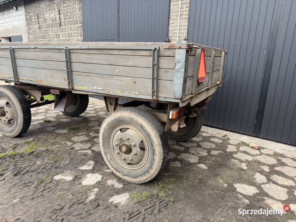 Sprzedam przyczepę rolniczą Przyczepy rolnicze łódzkie Strzelce Wielkie