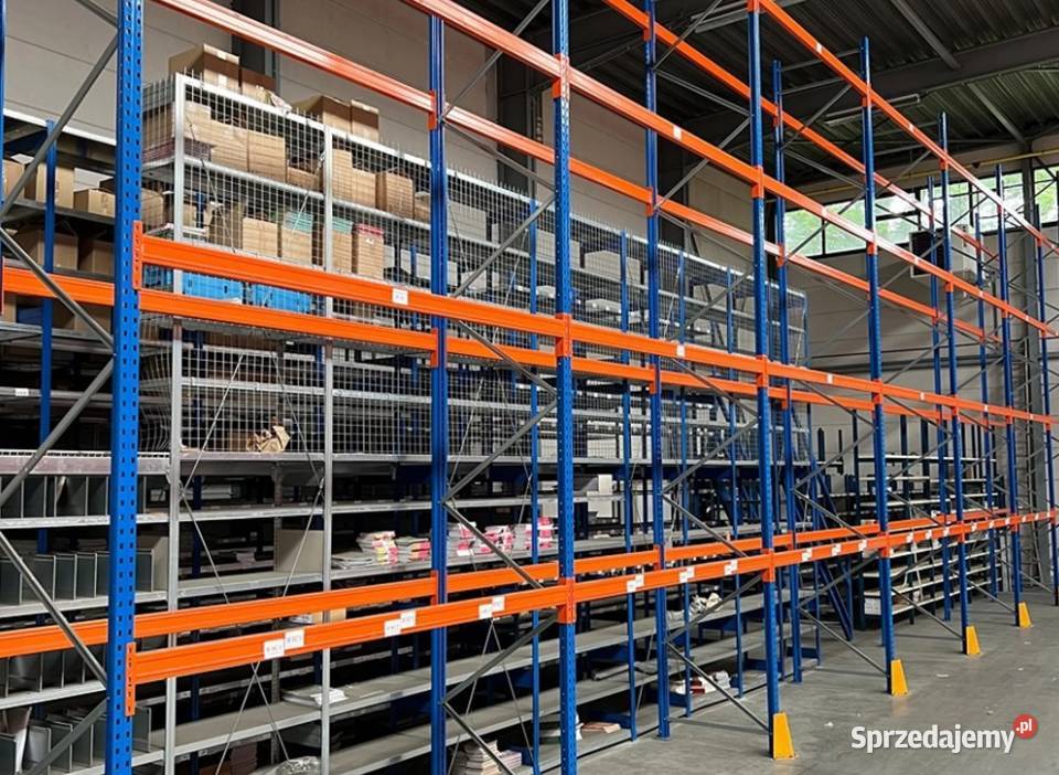 Regały paletowe regał paletowy używane wielkopolskie Radomierz