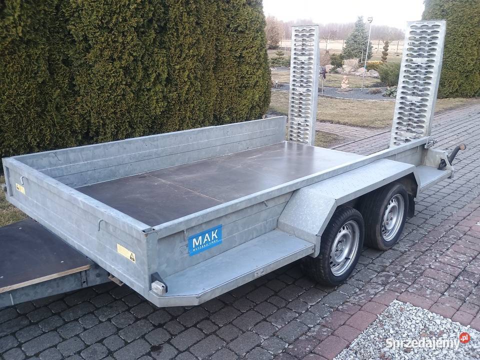 Przyczepa do minikoparki DMC 3500 Bydgoszcz