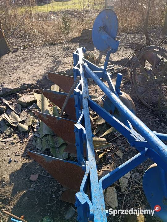 Pług 6 skibowy podorywkowy obrotowy rabewerk nieuszkodzony Środa Śląska