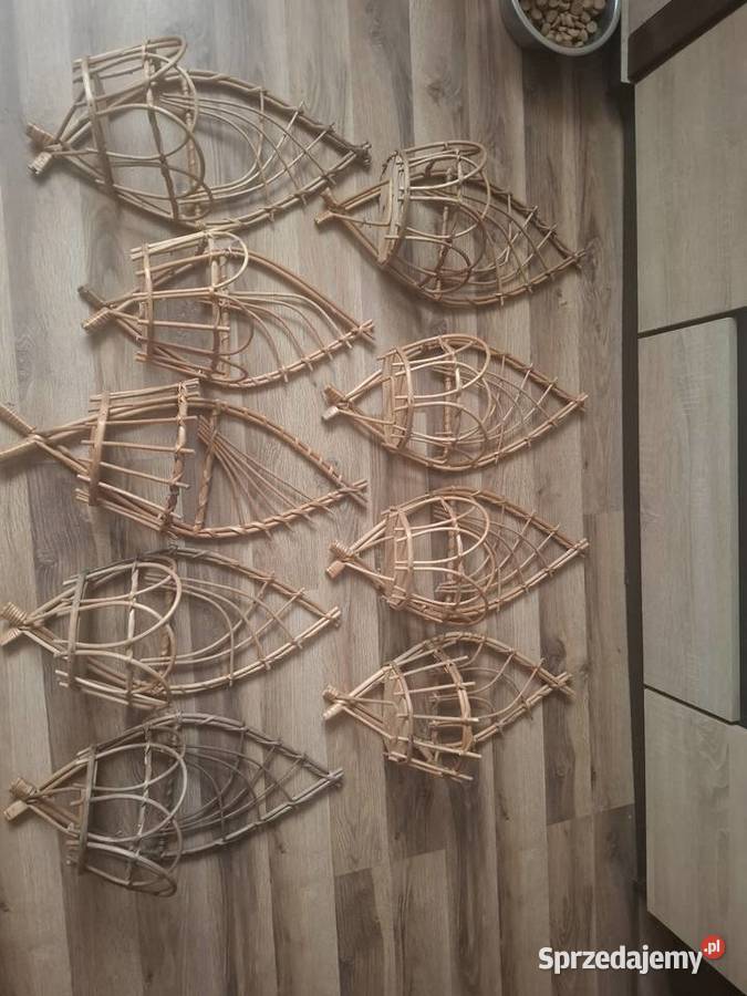 Kwietniki wiklinowe 9 sztuk Grodzisk Mazowiecki