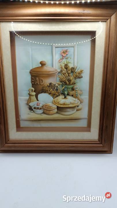 Obraz w ramie szkłem Kuchenny blat Zamość