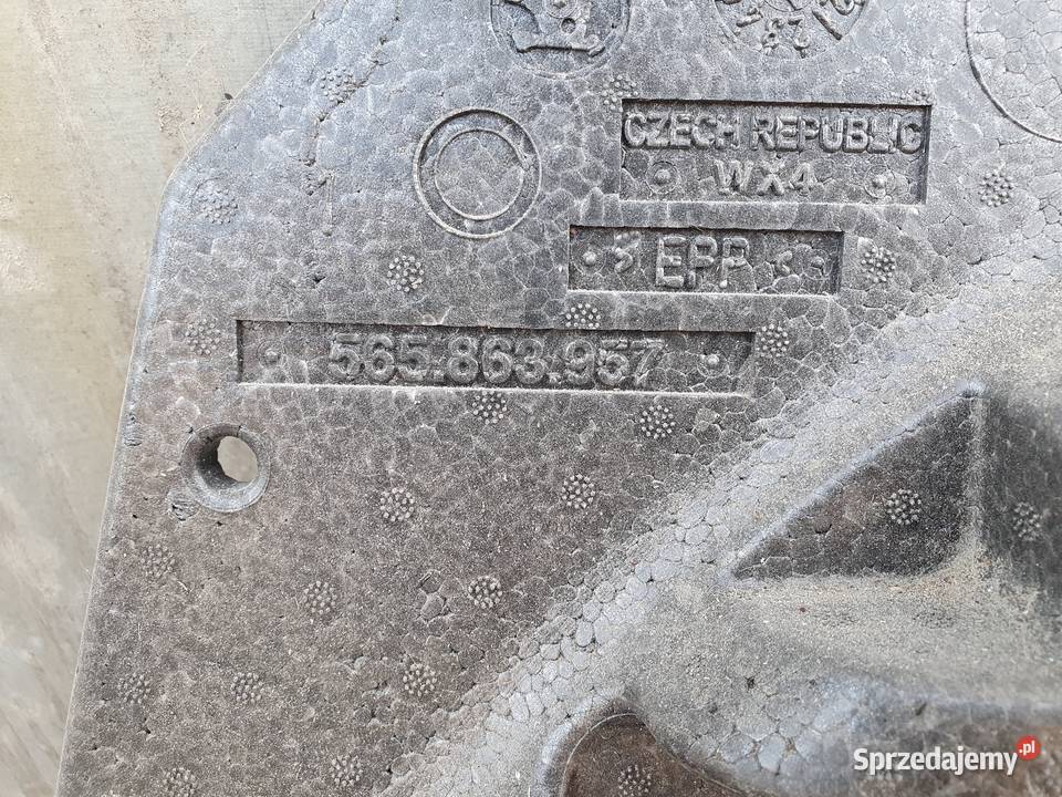 SKODA KODIAQ STYROPIAN WKŁAD BAGAŻNIKA 565863957 osobowe Międzychód