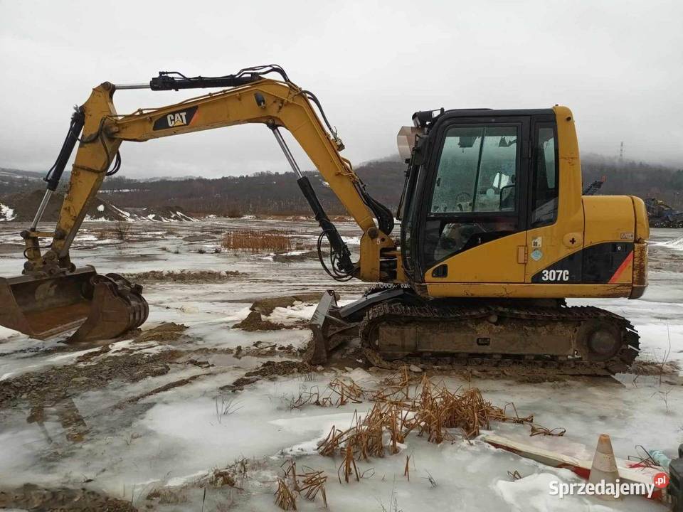 CAT 307C Caterpillar koparka gąsienicowa Polany