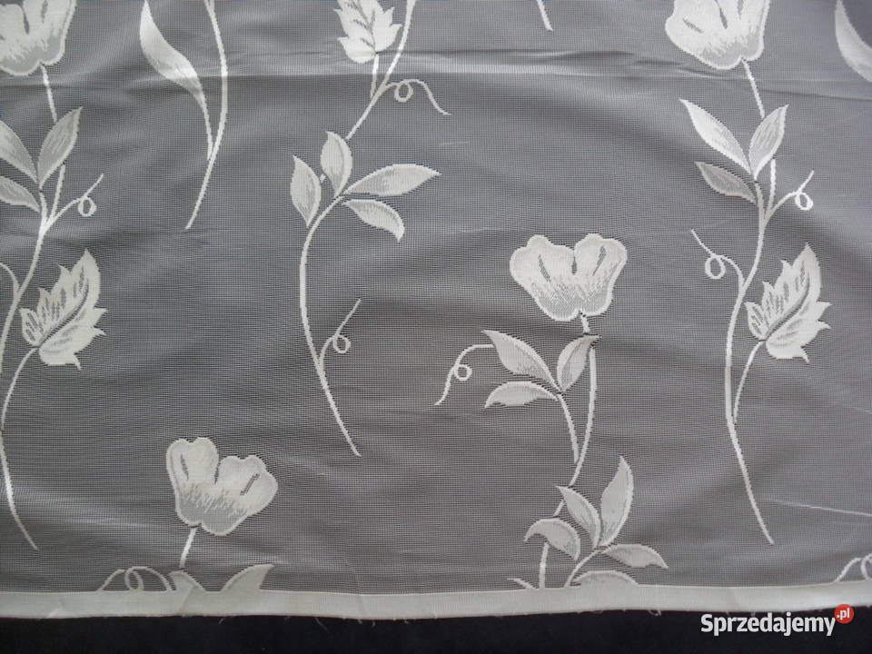 firanka krótka 160 gotowa kremowa Wrocław