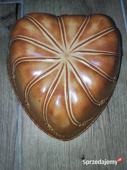 Gliniana forma do powieszenia z kłosami Nowa Karczma