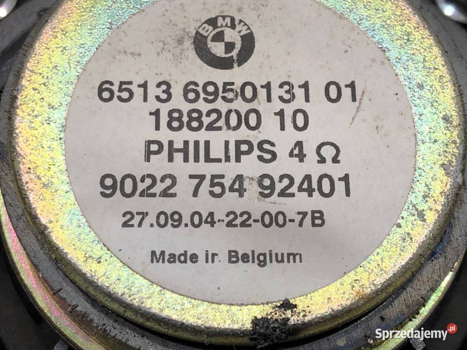 GŁOŚNIKI KOMPLET BMW E83 6950131 Van minibus