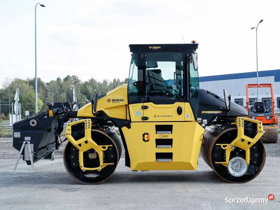 BOMAG BW 174 AP5 AM drogowy walec stalowy TOP pełny VAT Ruda Śląska
