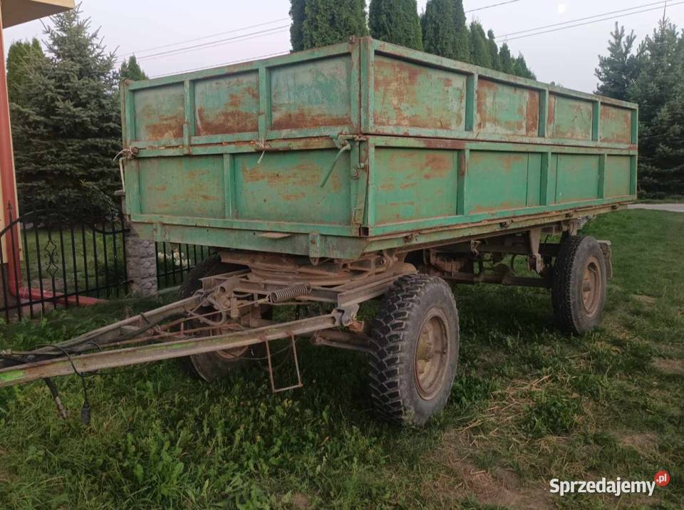 Przyczepa wywrotka nieuszkodzony Przyczepy rolnicze Chełm