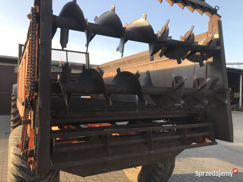 Rozrzutnik obornika Siam 8t Rozrzutniki obornika łódzkie Mastki