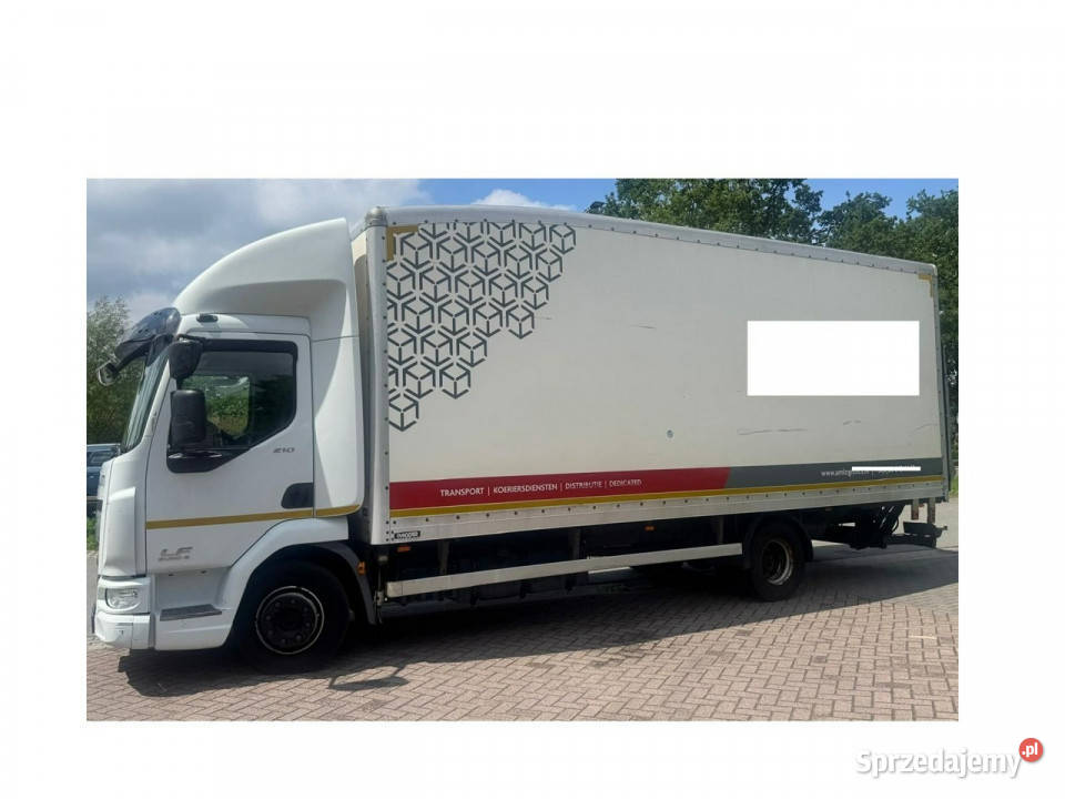 DAF LF 210 euro 6 kontener aerodynamiczny winda 339000km Góra Kalwaria