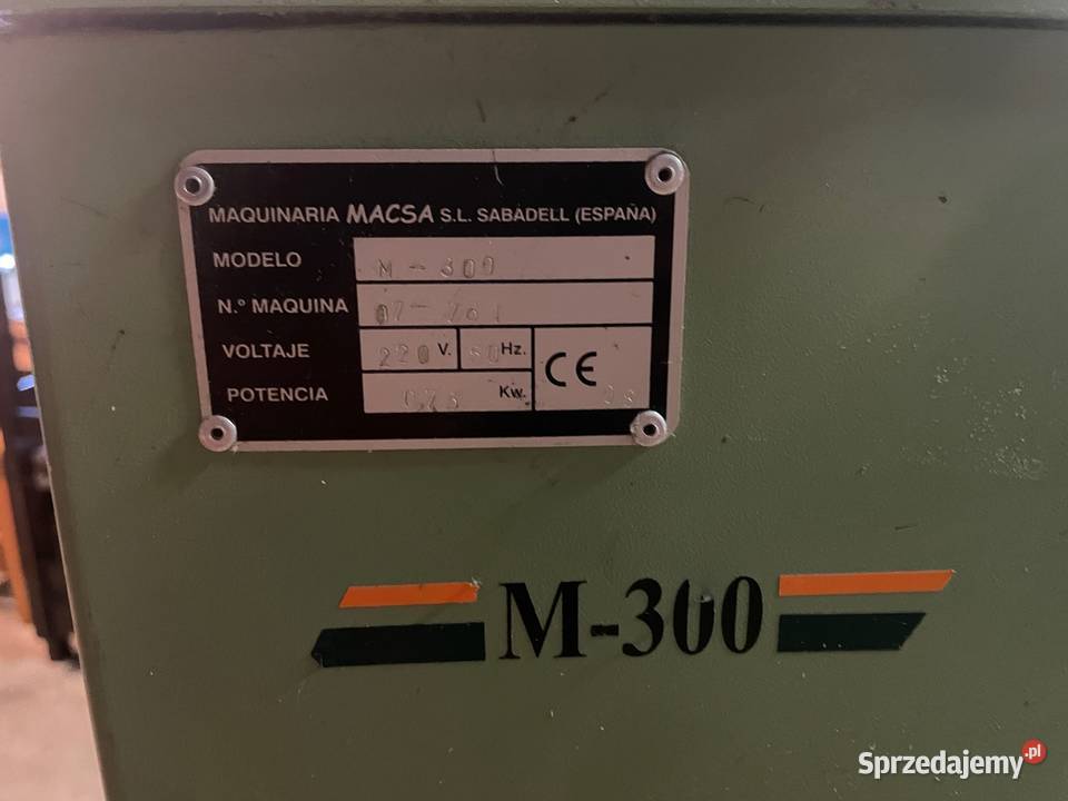 PIŁA JEDNOGŁOWICOWA DO LISTEW ALUMINIOWYCH MACSA