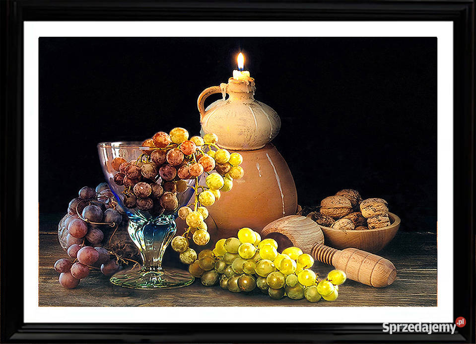 Martwa Natura Winogrona Wyposażenie wnętrz Bełchatów