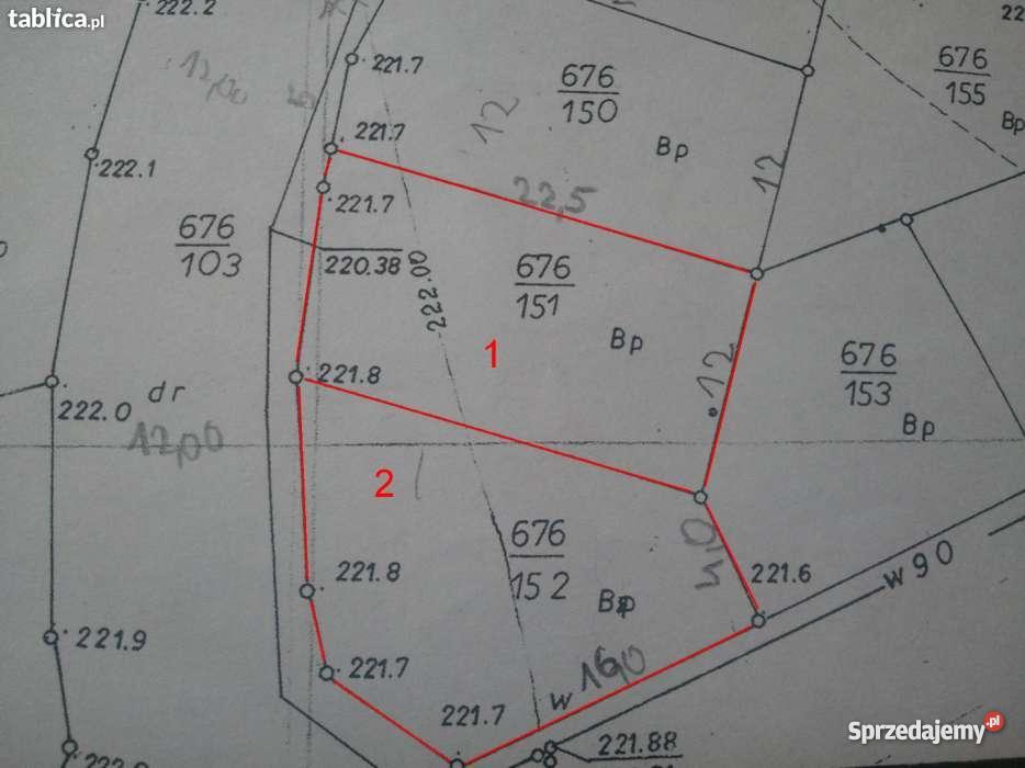 Działka Nyskim Jeziorem pod domek letniskowy 200 262m2 Skorochów sprzedam