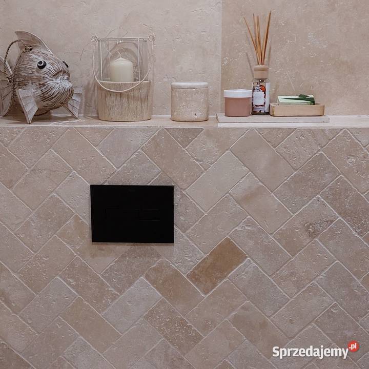 Płytki Trawertyn Classic bębnowany 15x75x1 pomorskie Gdynia