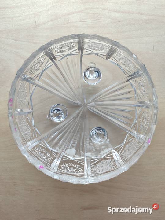 Kryształowa salaterka owocarka miska kryształ