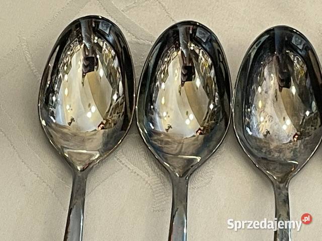 Zestaw 6 platerowanych łyżeczek z Warszawskiej małopolskie Kraków