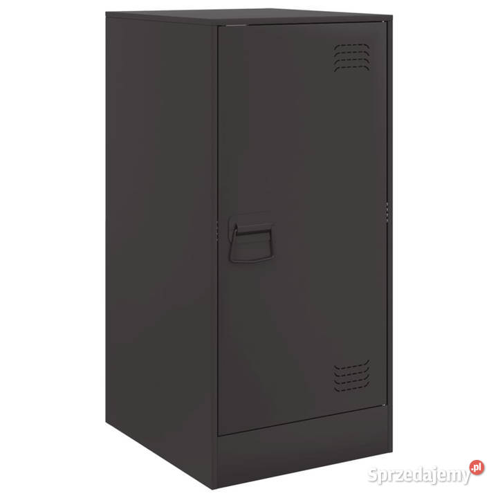 Szafka czarna 345x39x73 stal WM841709 mazowieckie Warszawa