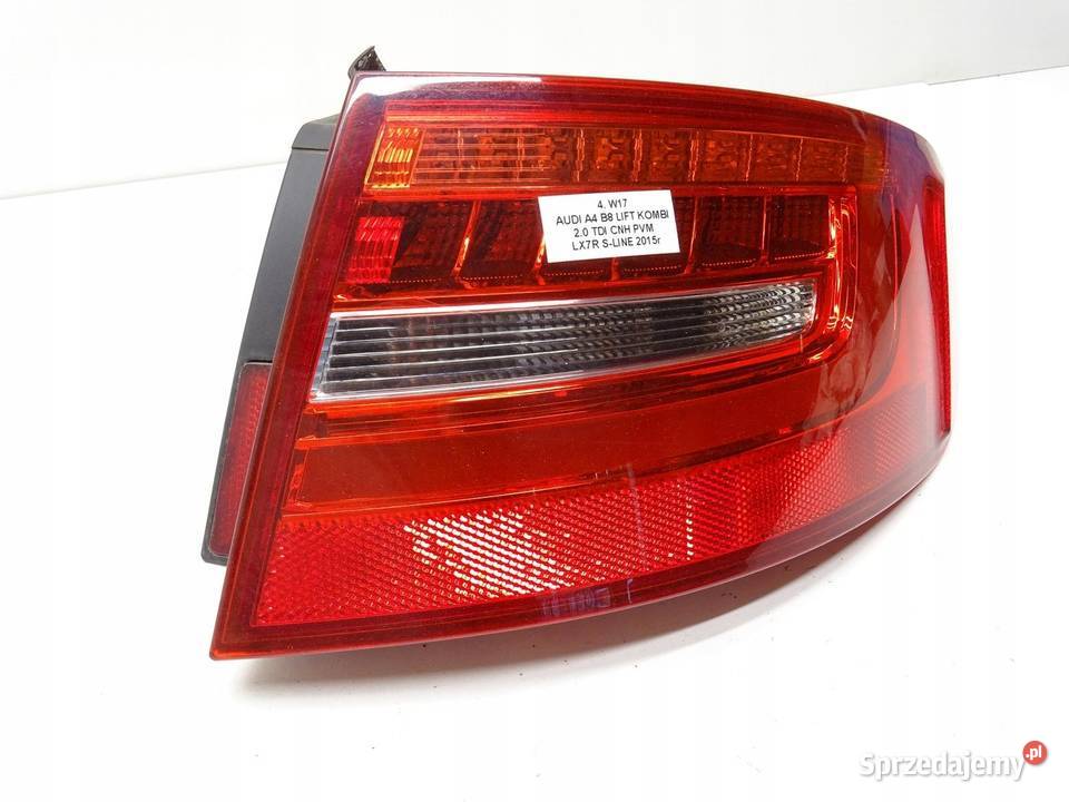 LAMPA PRAWY TYŁ TYLNA W BŁOTNIK 8K9945096D AUDI Karoseria sprzedam