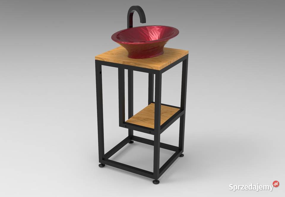 Konsola łazienkowa stelaż pod umywalkę loft Jeżowe