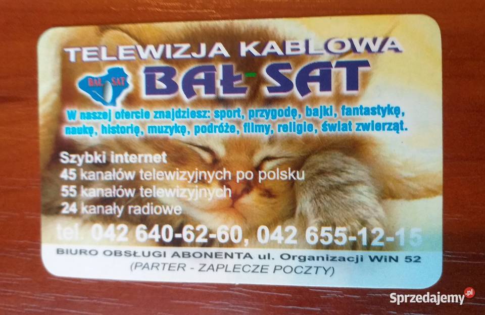 KALENDARZYK LISTKOWY Z 2006 ROKU TELEWIZJA Piszczac sprzedam