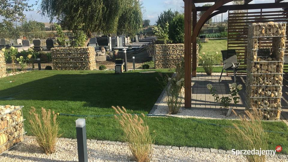 Gabion 200x180x40 pełny zestaw montażowy cynk Przęsła Piła