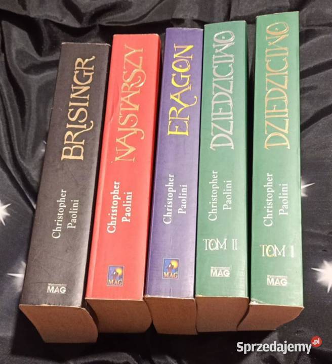 Eragon Najstarszy Brisingr Dziedzictwo tom I i