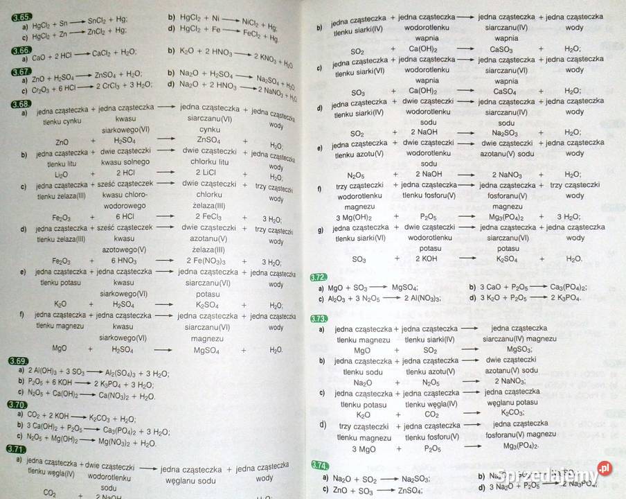 Zbiór zadań z chemii z rozwiązaniami Maria Chełm