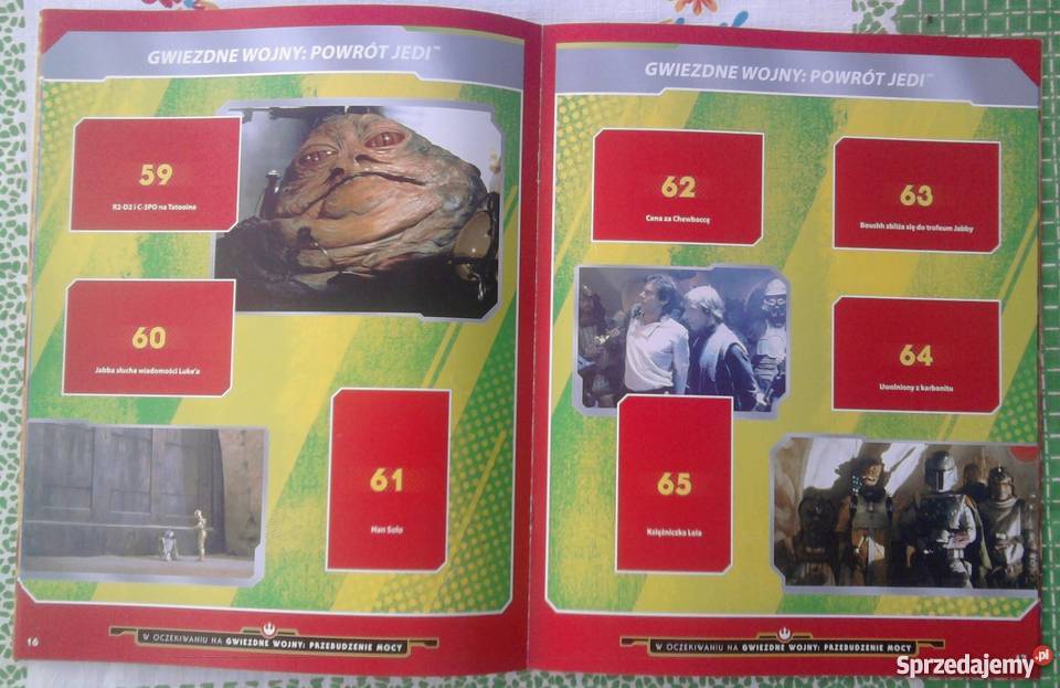 Przebudzenie mocy Karty STAR WARS 120 kart ALBUM sprzedam