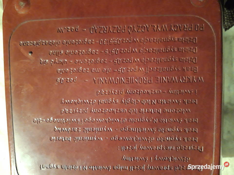 SYGNALIZATOR PROMIENIOWANIA RS70 Piekary Śląskie