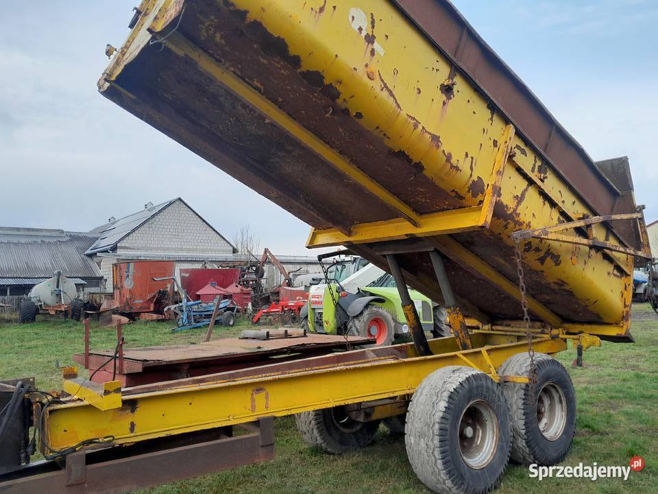 Przyczepa wywrotka skorupowa Ifa mazowieckie Ostrołęka