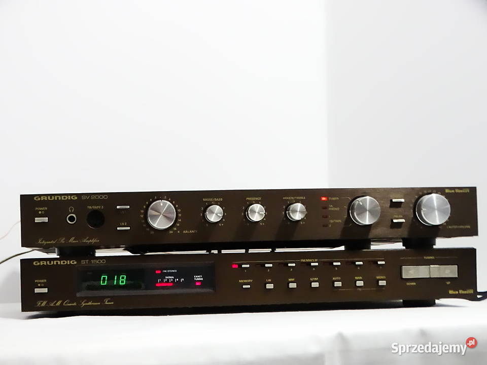 Zestaw wzmacniacz Grundig SV 2000 tuner radiowy Biłgoraj
