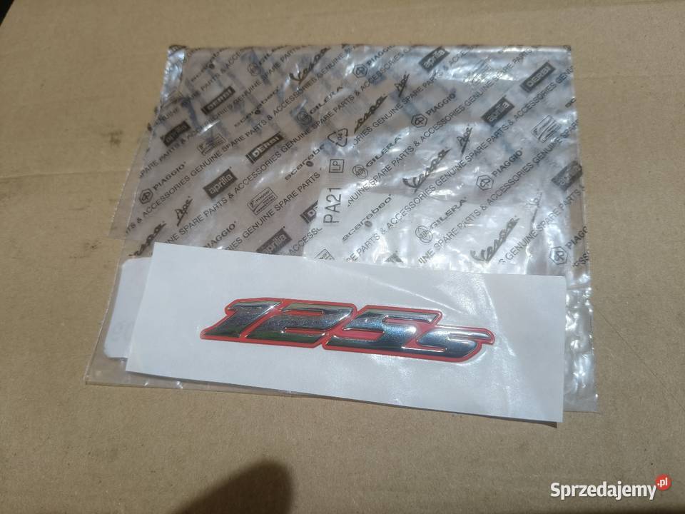 Aprilia Atlantic emblemat logo napis Dębica