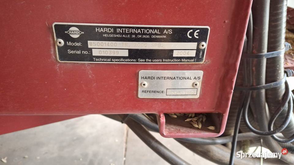 Opryskiwacz Hardi TR2000 wielkopolskie Bonikowo sprzedam
