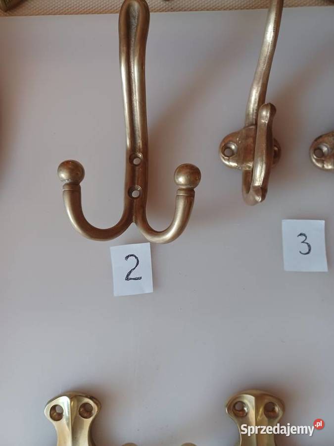 Wieszak mosiężny Wyposażenie wnętrz